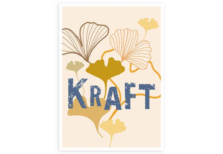 Viel Kraft | Postkarte | Trost