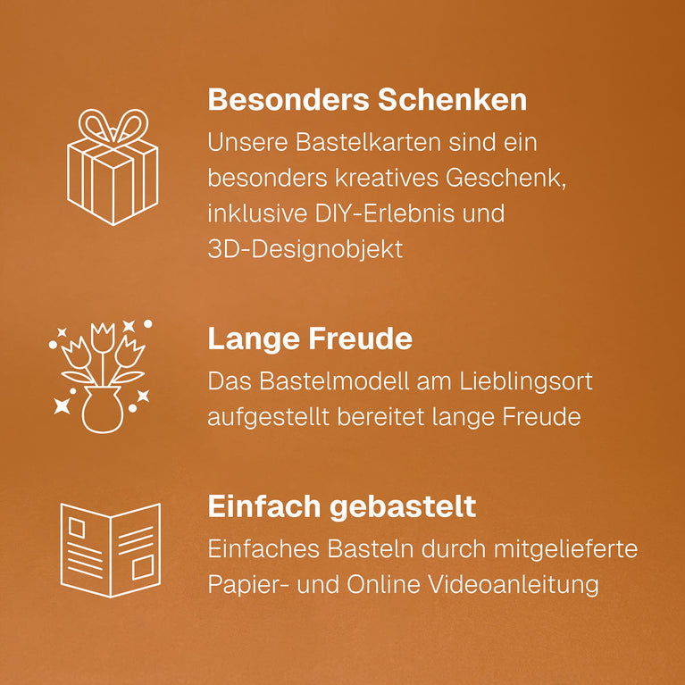 Mini Glücksklee | Postkarte | Faltpostkarte | Weihnachten