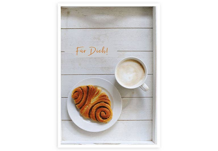 Franzbrötchen | Postkarte | Gruß