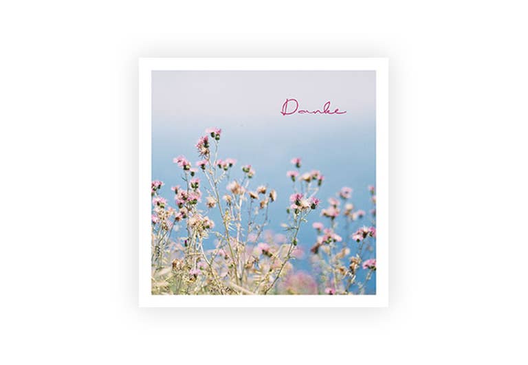 Danke Blümchen | Postkarte
