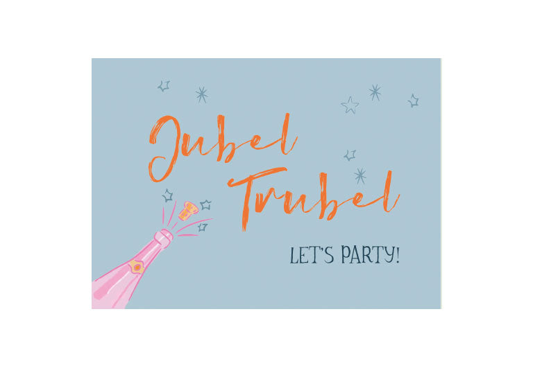 Jubel Trubel | Postkarte | Geburtstag | Pappkarte