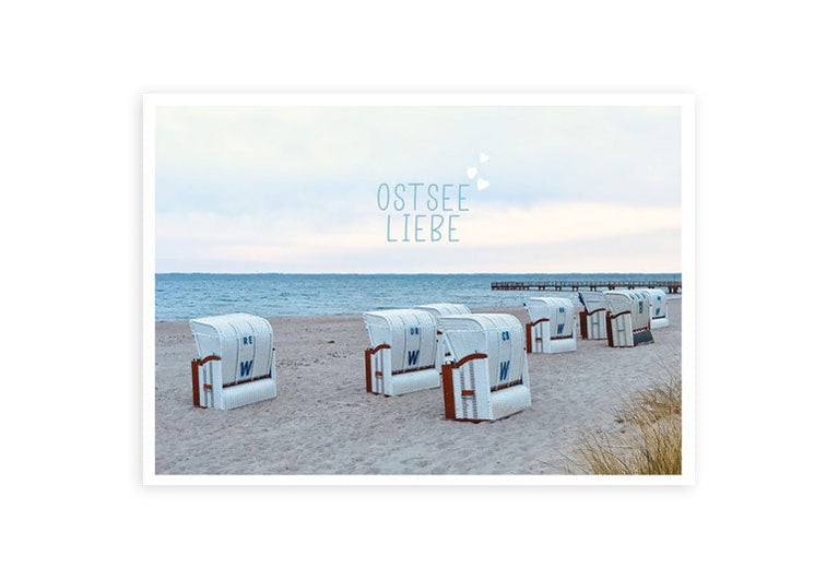 Ostsee Liebe | Postkarte