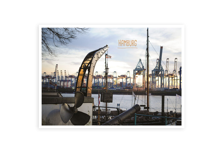 Hamburg Museumshafen | Postkarte