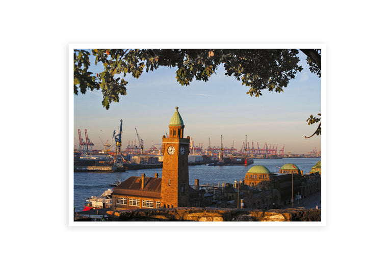 Hamburg Landungsbrücken | Postkarte