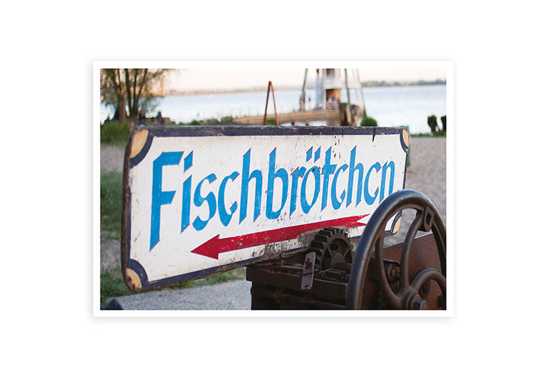 Fischbrötchen | Postkarte | Hamburg
