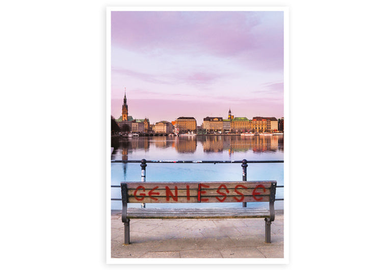 Hamburg Bank GENIESSE | Postkarte