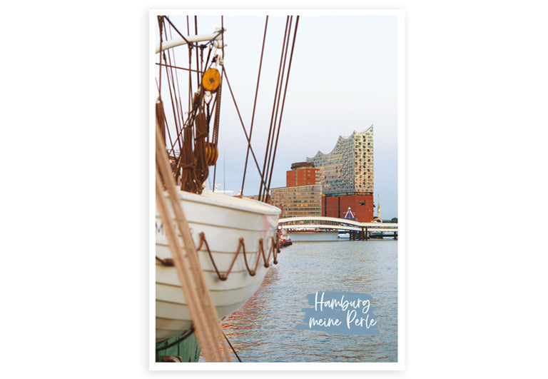 Hamburg meine Perle Elphi | Postkarte