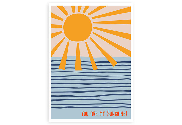 You are my sunshine | Postkarte