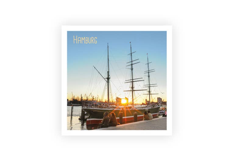 Hamburg Herbst | Postkarte
