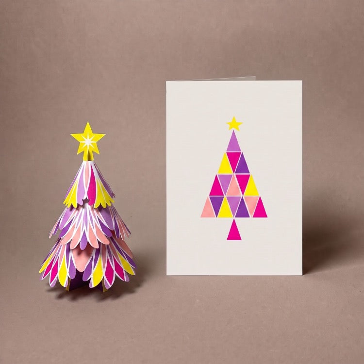 Weihnachtsbaum | Postkarte | Faltpostkarte | Weihnachten