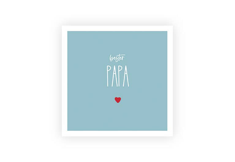 Bester Papa | Postkarte