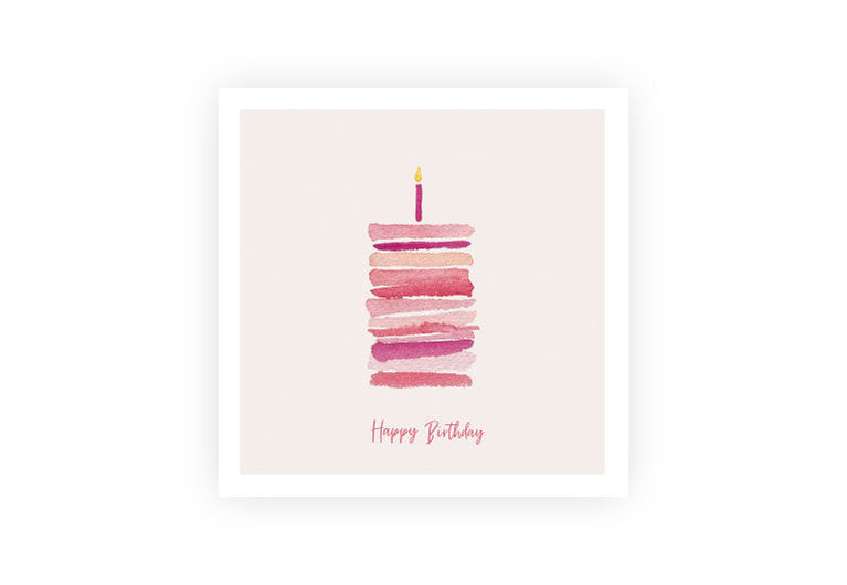 Geburtstag Aquarell | Postkarte