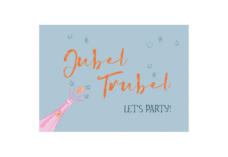 Jubel Trubel | Postkarte | Geburtstag | Pappkarte