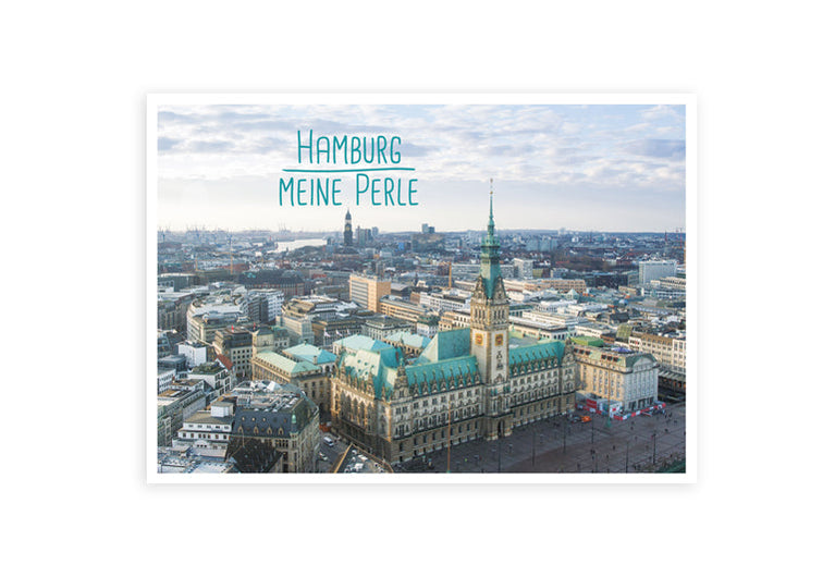 Hamburg meine Perle | Postkarte