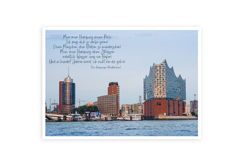 Hamburg Goldkehlchen | Postkarte
